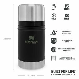 Stanley The Legendary Classic Food Jar 0,7L Matte Black