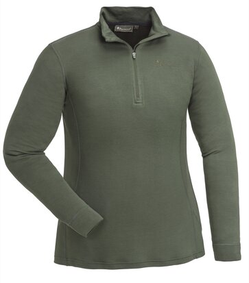 Pinewood Abisko Merino Baselayer half zip Dames