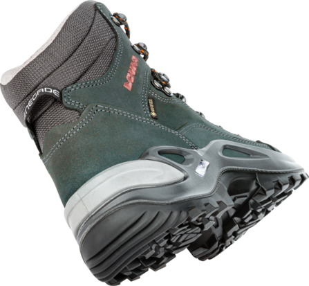 Lowa Renegade Mid GTX Dames anthracite/mandarin 