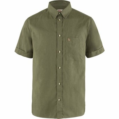 Fjäll Räven Övik Travel Shirt SS M LINNEN