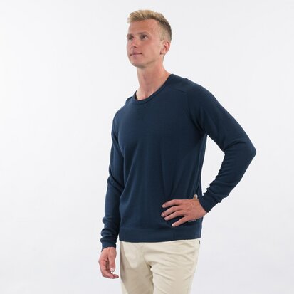 BERGANS Solli Wool sweater blue