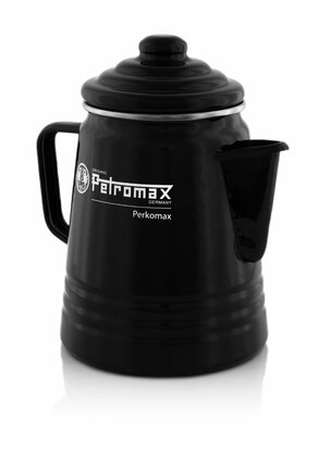 Petromax Emaille Perculator Perkomax Zwart 1,3L