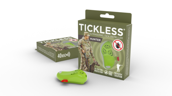 Tickless Ultrasonic Tick Repeller Hunter