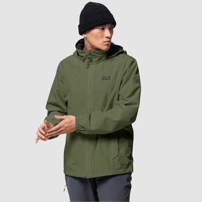 Jack Wolfskin Stormy Point Jacket M Greenwood