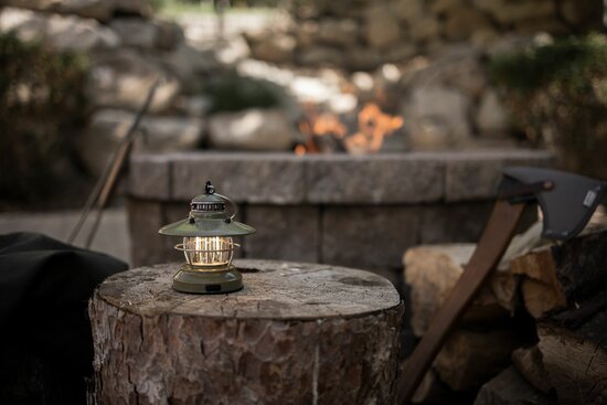 Barebones Mini Edison Lantern Olive 2AA/USB