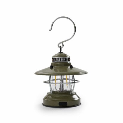 Barebones Mini Edison Lantern Olive 2AA/USB