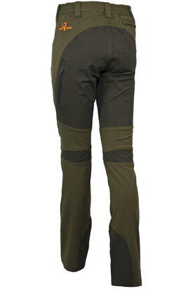 Hubertus Emma Jagdhose Olive/Braun