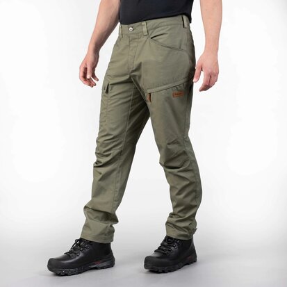 Bergans Nordmarka Elemental Outdoor Pants Men Green Mud