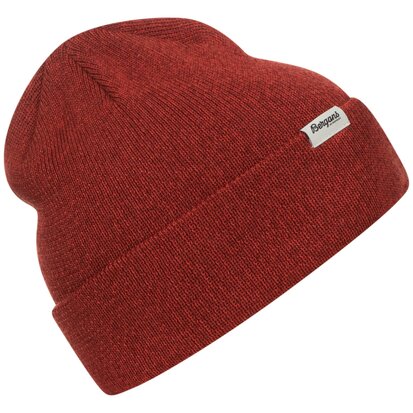 Bergans Melange beanie Dark Brick