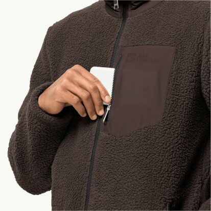 Jack Wolfskin Kingsway jacket - Dark oak