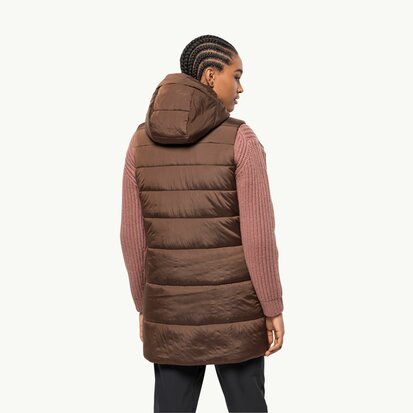 Jack Wolfskin Eisbach vest W Hazelnut brown