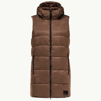 Jack Wolfskin Eisbach vest W Hazelnut brown