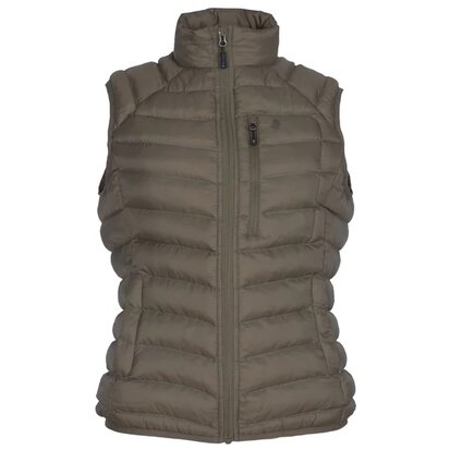 Pinewood Abisko Insulation vest D.mole Brown