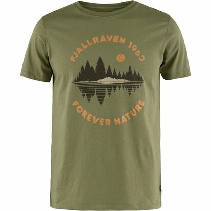 FOREST MIRROR T-SHIRT M Green