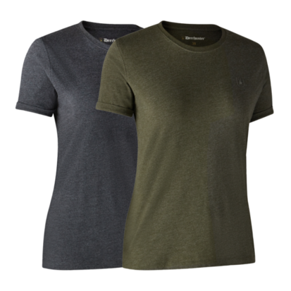 Deerhunter Lady T-shirt Basic 2-Pack