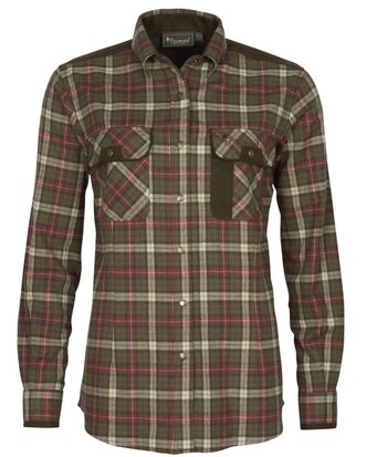 Pinewood Prestwick Exclusive Shirt W H.Olive/Plum