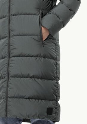 Jack Wolfskin Frozen Palace Coat Slate Green