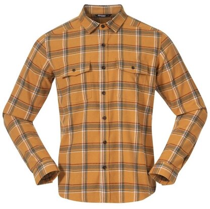 Bergans Tovdal Shirt Golden Field/Green mud check