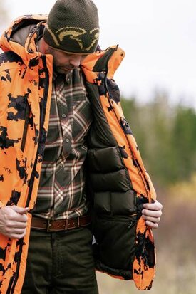 Blaser Down WP Jacket janus blaze oranje camo