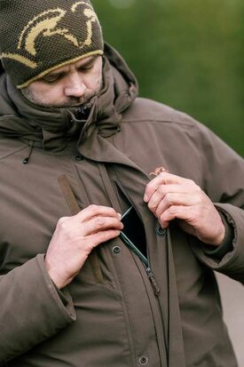 Blaser Down WP Jacket janus blaze Dark brown