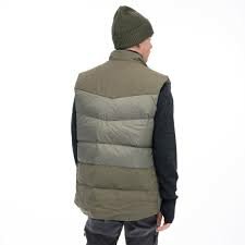 Bergans Nordmarka Outdoor Down Vest M Green mud