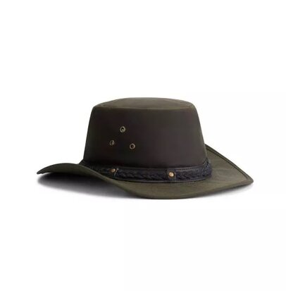 MGO Harper wax Hat Unisex Olive