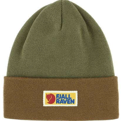 Fjallraven Vardag classic beanie-buckwheat Brown-Laurel Green