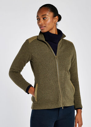 Dubarry Beechwood technowool fleece damesvest Dusky