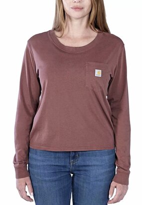 Carhartt RELAXED FIT LIGHTWEIGHT LONG-SLEEVE POCKET T-SHIRT