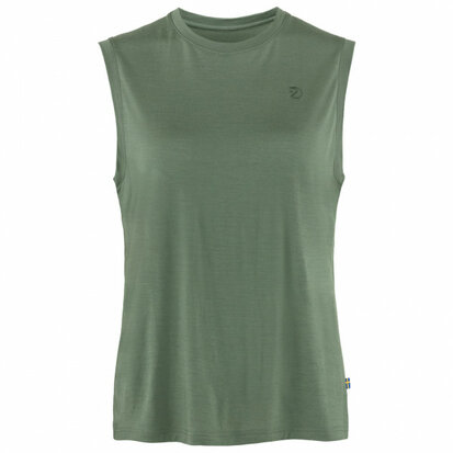 FjallRaven Abisko Wool Tank Top W Green