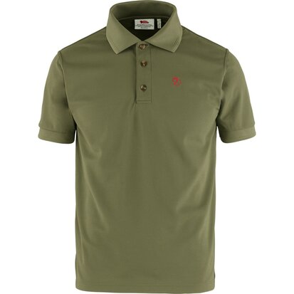 Fjällräven crowley pique shirt M Light Olive