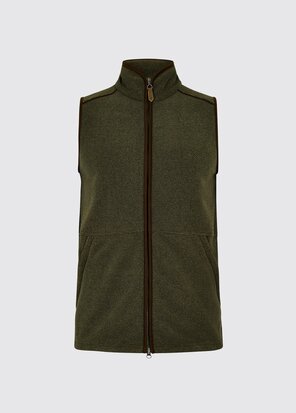 Dubarry Lifford Fleece Gilet voor Heren - Olive