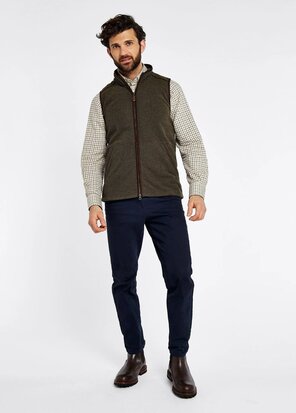 Dubarry Lifford Fleece Gilet voor Heren - Olive