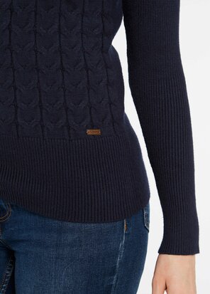 Dubarry Claremont Viscose Trui voor Dames - Navy