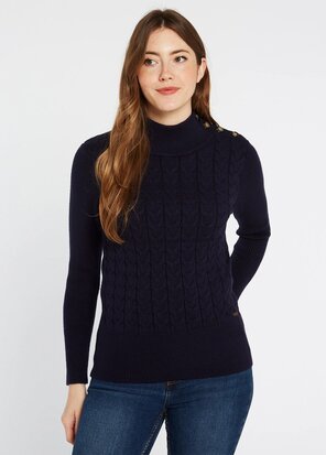 Dubarry Claremont Viscose Trui voor Dames - Navy