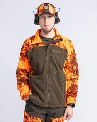 Pinewood Furudal Hunters Camou Fleece Jacket Oranje