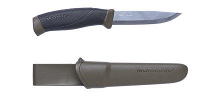 Morakniv Companion MG Stainless steel mes groen