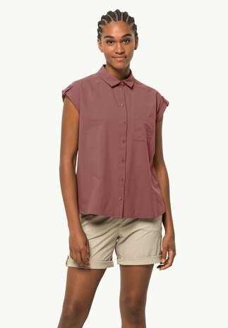 Jack Wolfskin Light Wander Shirt W- Apple butter