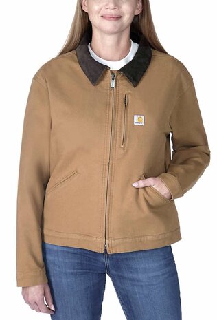 Carhartt RUGGED FLEX™ RELAXED FIT CANVAS DETROIT JACKET W