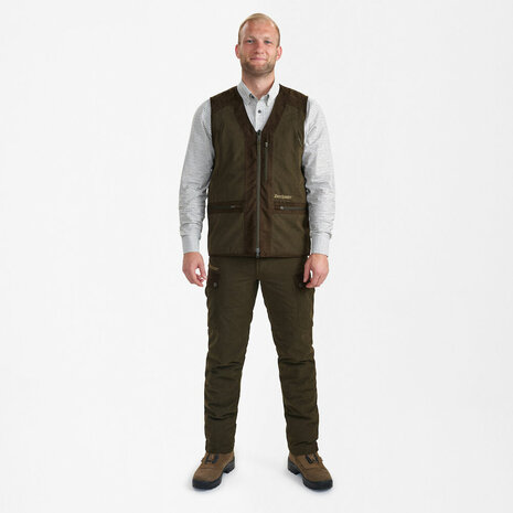 Deerhunter Eagle Waistcoat Tarmac Green 