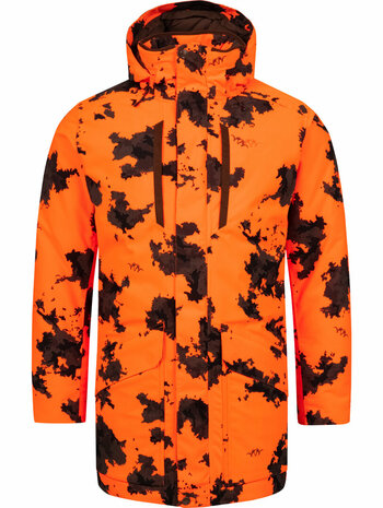 Blaser Down WP Jacket Janus, Blaze orange camo