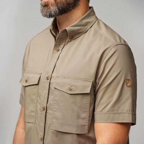 Fjallraven övik air stretch SS shirt 