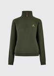 Dubarry Castlemartyr Women's Quarter Zip Sweatshirt - Olive