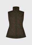 Dubarry Heywood Quilt Bodywarmer - Olive